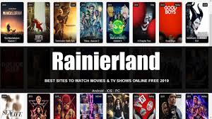 What is Rainierland, is it safe? how to stream movies?