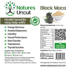 Benefits of Black Maca Root