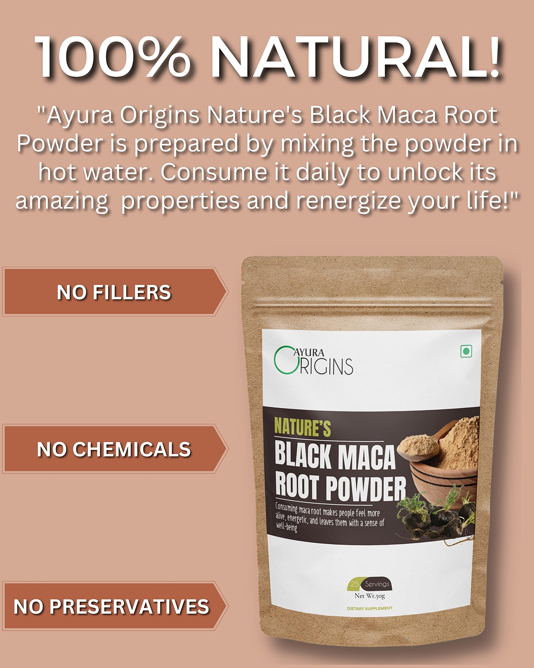 Black Maca Root Powder