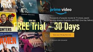 Amazon Prime Video 30-day free trial